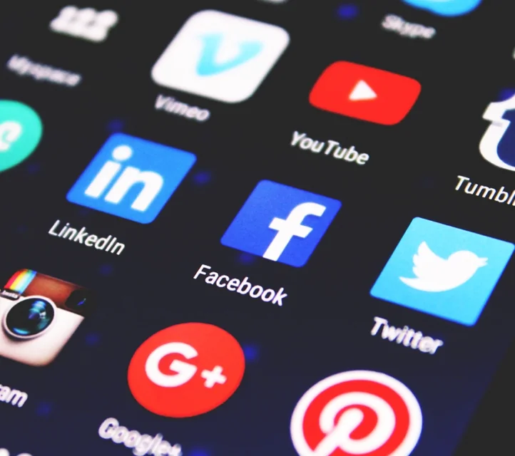 A phone screen full of app icons.